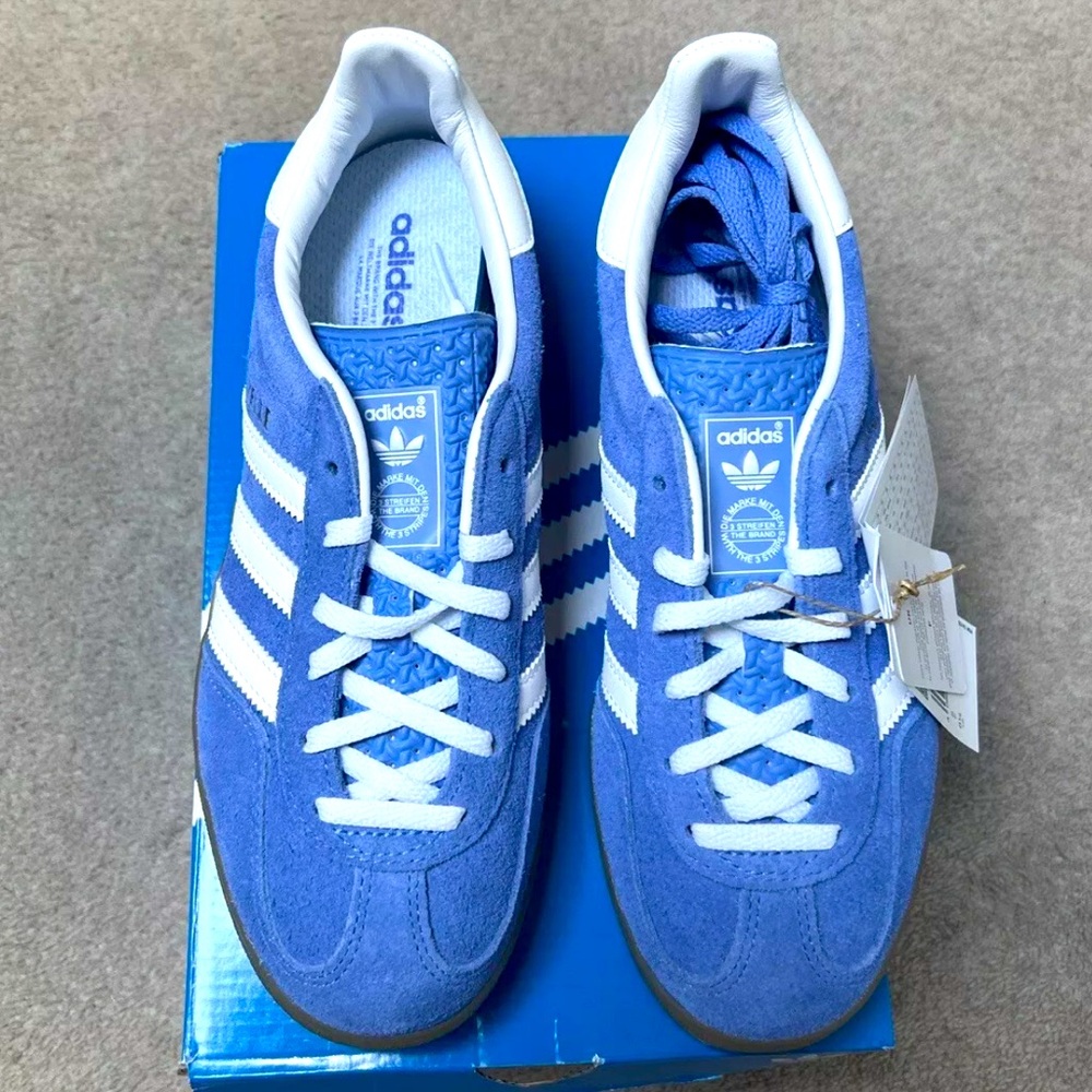 💙 ADIDAS GAZELLE INDOOR BLUE FUSION 💙 - Picture 3 of 4